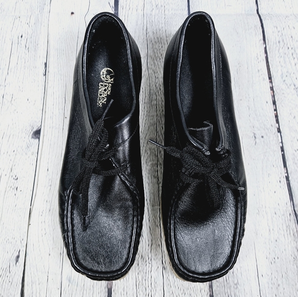 EATON | Down Unders vintage laceup leather crepe sole chukka desert style shoes - Picture 4 of 9